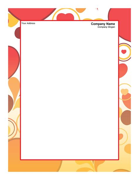 free letterhead template word|Iba pa.